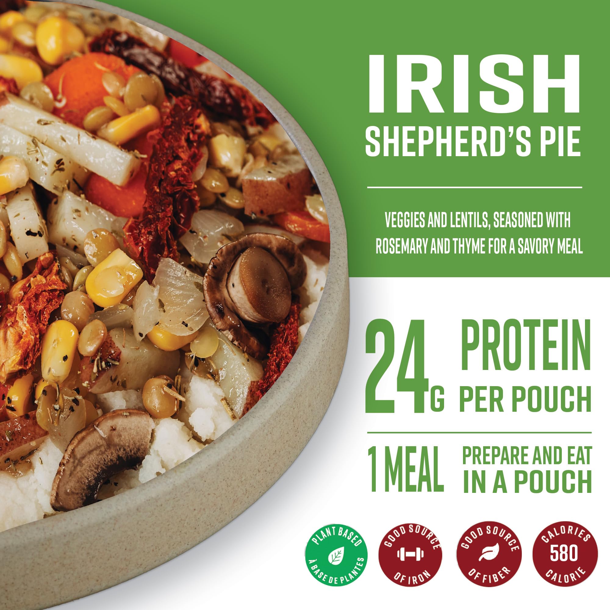 Amazon.com: Nomad Nutrition Irish Shepherd's Pie | Instant Freeze
